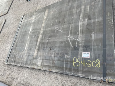 2025 Kit Containers Steel 5 ft x 8 ft 1 in (1.5 in Thick) Steel Plates