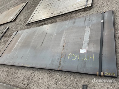 2025 Kit Containers Steel 4 ft x 10 ft (1.5 in Thick) Steel Plates