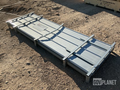 (100) Piece Lot of 10' Long Corrugated Steel Panels