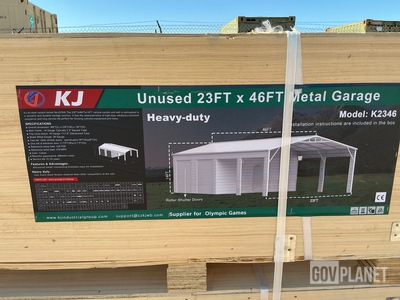 KJ K2346 Metal Garage - Unused