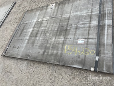 2025 Kit Containers Steel 5 ft x 8 ft 1 in (1.5 in Thick) Steel Plates