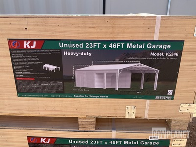 KJ K2346 Metal Garage - Unused