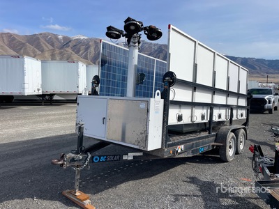 DC Solar DC20KB Solar Light Tower (Inoperable)