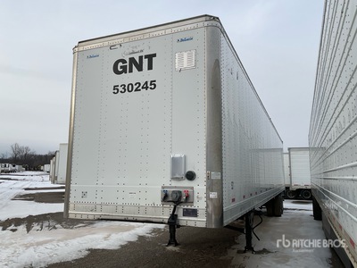 2022 DeLucio 53 ft T/A Remolque de furgoneta