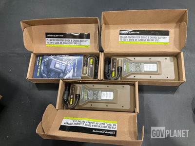 (30) Galvion SoloPack II Rechargeable Batteries