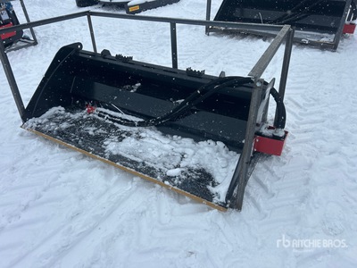 2026 Raytree RMRB72 72 in Power Rake دلو للسكيد ستير (Unused)