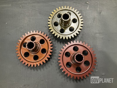 (3) Bell Helicopter 209-040-034-5 Spur Gears