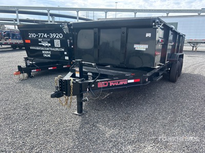 2026 ED Trailers 16 ft T/A Dump Utility Trailer
