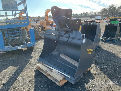 Craig 72 in 1.5 cyd Q/C Tilting エクスカベーター用バケット - Fits Volvo EC300 (Unused)