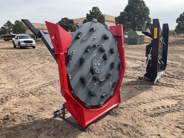Raytree RMDM70 70" Skid Steer Disc Mulcher - Unused