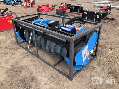 Raytree RMDM72S 72" Skid Steer Drum Mulcher - Unused