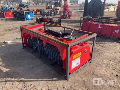 Raytree RMBD72 72" Skid Steer Drum Mulcher - Unused