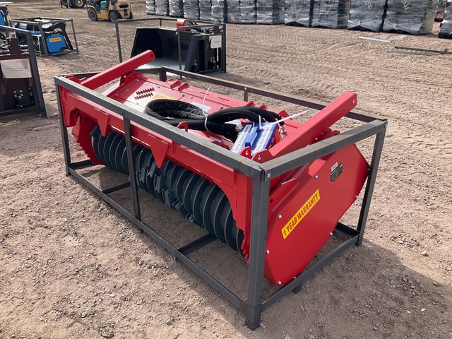 Raytree RMBD72 72" Skid Steer Drum Mulcher - Unused