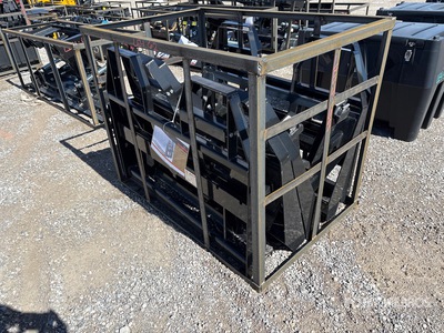 Quantity of (5) 2026 AGT ISOCPF48-4400-FF 48 in 4400 lb Wheel Loader Forks (Unused)