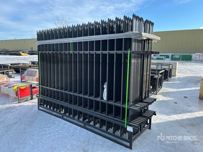 Quantity of (24) 2026 AGT 10FWIF24 10 ft x 7 ft Powder Coated Fencing (Unused)