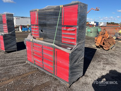 2025 AGT 7ft-18HD 7 ft 18-Drawer ベンチ (Unused)