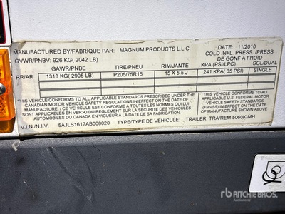 2010 Magnum MLT5060K 6 kW Light Tower