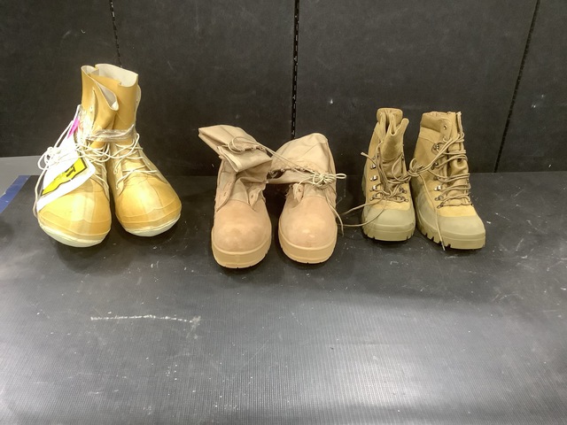 (33) Pairs of Assorted Boots