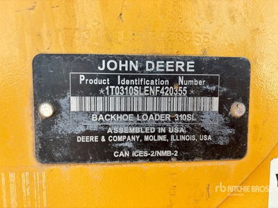 2022 John Deere 310SL 4x4 Graaflaadmachine