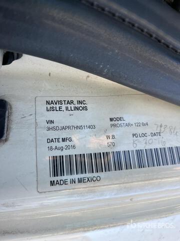 CAMIóN CAMAROTE 2017 INTERNATIONAL