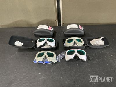 (6) Pairs of Assorted Safety Goggles