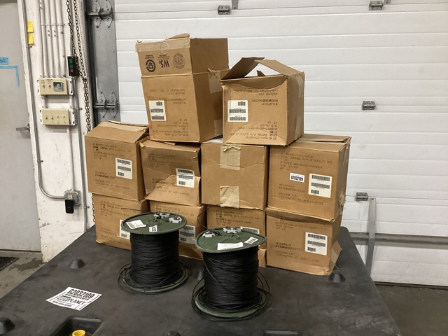 (10) Rolls of Unicor WD1A-.5 Kilometer Telephone Cable