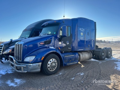2014 Peterbilt 579 6x4 T/A Sleeper Truck Tractor (Inoperable)