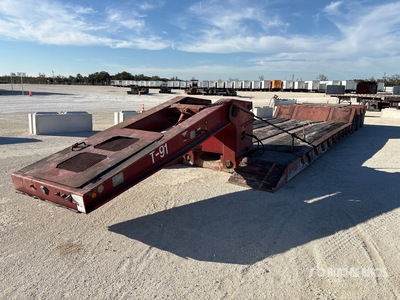 1989 Load King Tri/A Removable Gooseneck Remorque Surbaissée