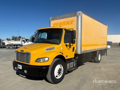 2016 Freightliner M2 106 4x2 Air compressor and oil pump in box van Van Truck
