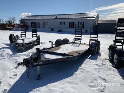 2020 Pratt CP0614 13 ft T/A Equipment Trailer