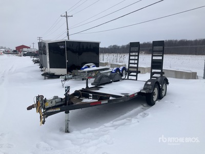 2019 Pratt CP0510 10 ft T/A Equipment Trailer