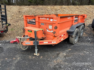 2019 MMDI 610DUMP 10 ft T/A Przyczepa Lekka Wywrotka