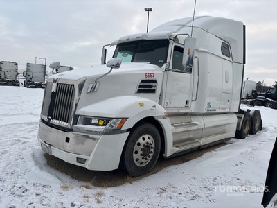2021 Western Star 5700 6x4 T/A Sleeper Truck Tractor (Inoperable)