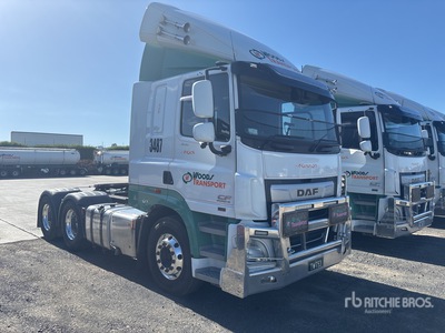 2021 DAF CF530 FTT 6x4 Sleeper Prime Mover