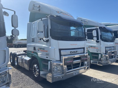 2021 DAF CF530 FTT 6x4 3- Achs Sattelzugmaschine mit Schlafkabine