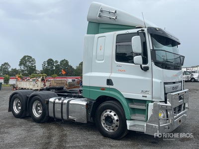 2021 DAF CF530 6x4 3- Achs Sattelzugmaschine mit Schlafkabine