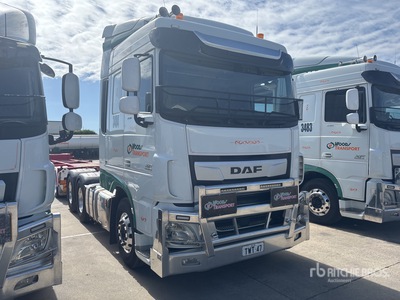 2021 DAF XF530 FTT 6x4 3- Achs Sattelzugmaschine mit Schlafkabine