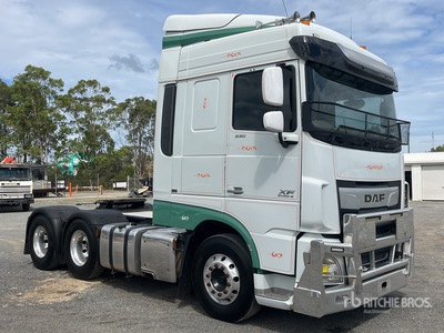 2021 DAF XF530FTT 6x4 3- Achs Sattelzugmaschine mit Schlafkabine
