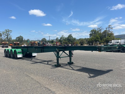 1994 Krueger 12.2 m Quad/A B-Double Lead コンテナシャシー