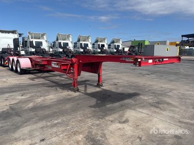 2018 MaxiTrans 12.3 m Tri/A Containerchassis