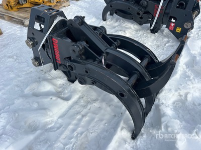 2025 LEDI LD60MQ 53 in Rotating Grappin de pelleteuse - Fits Cat 306/308 (Unused)