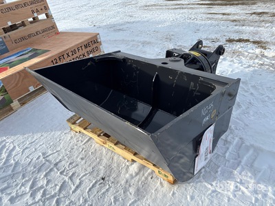 2025 LEDI LD60DQX 48 in Tilting Excavator Bucket - Fits Cat 307, 308 (Unused)