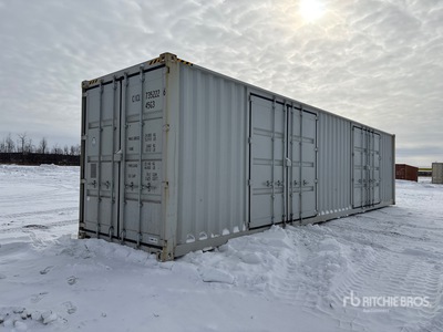 2025 40 ft High Cube Multi-Door Storage Container