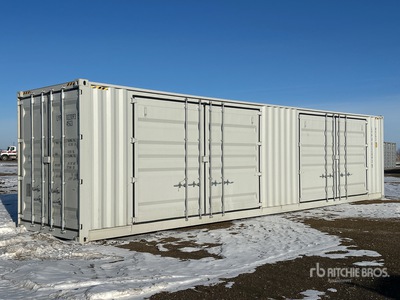 2025 40 ft High Cube Multi-Door Storage Container