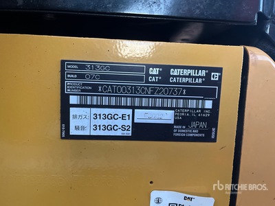2022 Cat 313GC Kettenbagger