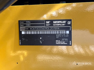 2024 Cat 336 Tracked Excavator
