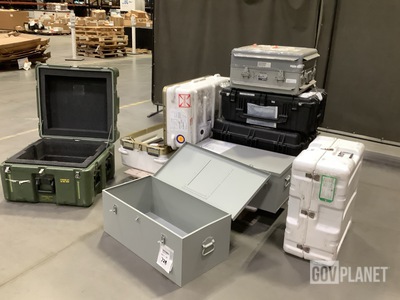 (8) Assorted Storage Cases