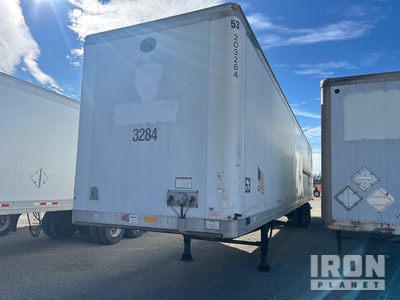2001 Great Dane 53 ft x 102 in Sliding T/A Van Trailer