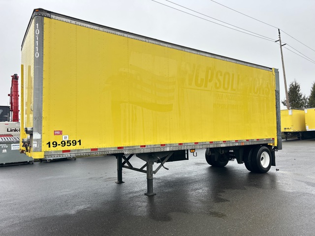 2008 Strick 28 ft x 102 in S/A Van Trailer