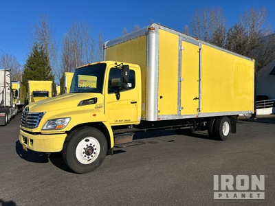 2007 Hino 268 4x2 Van Truck